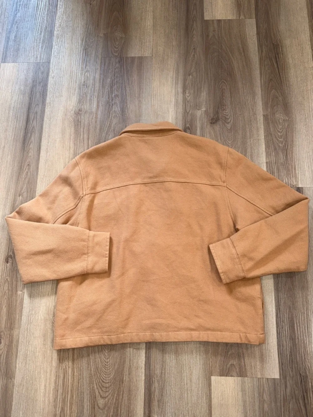 The North Face Valley Twill Utility Shacket Shirt Jacket Camel Brown Mens Medium